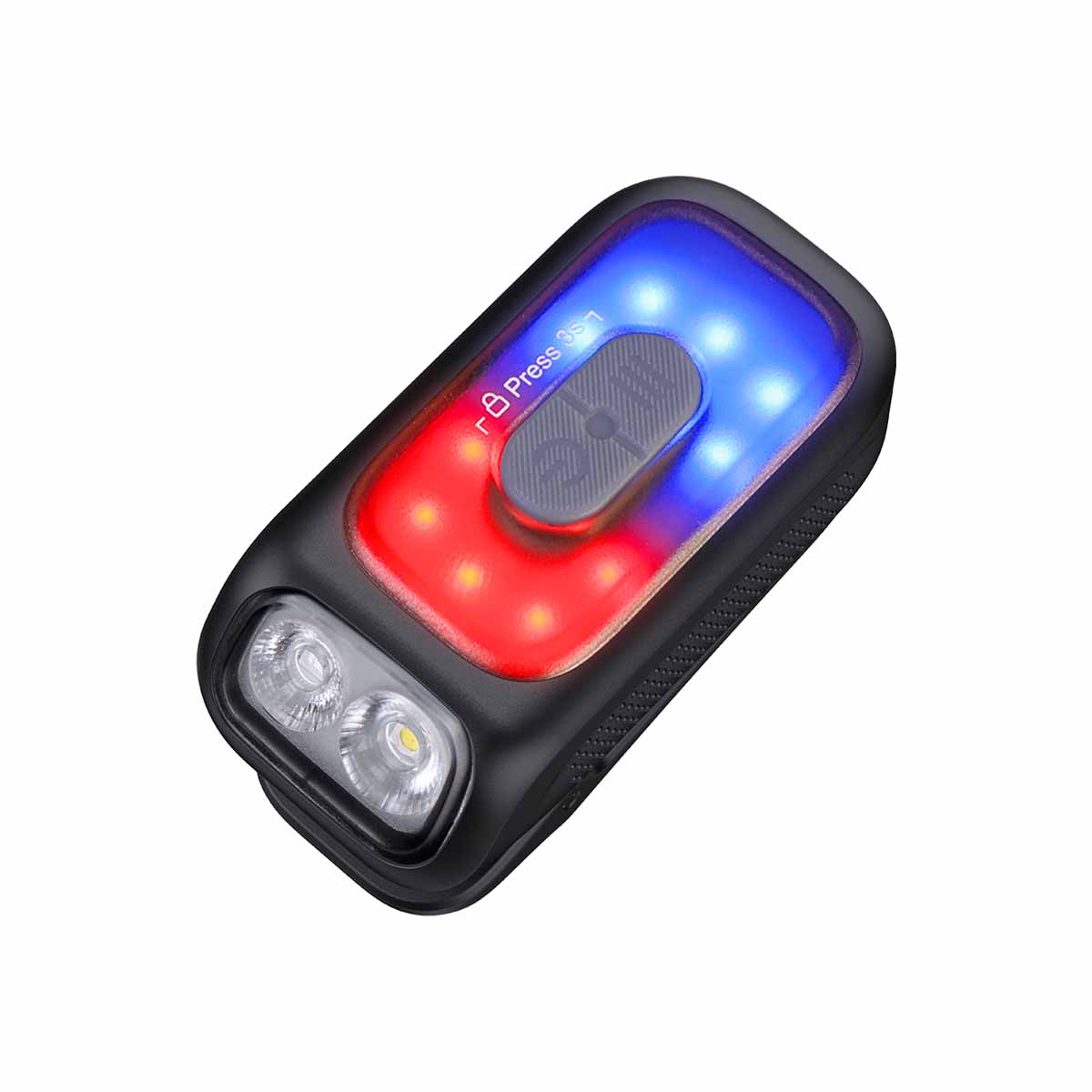 fenix flashlight blinking red Fenix E04R Clip On Flashlight Black