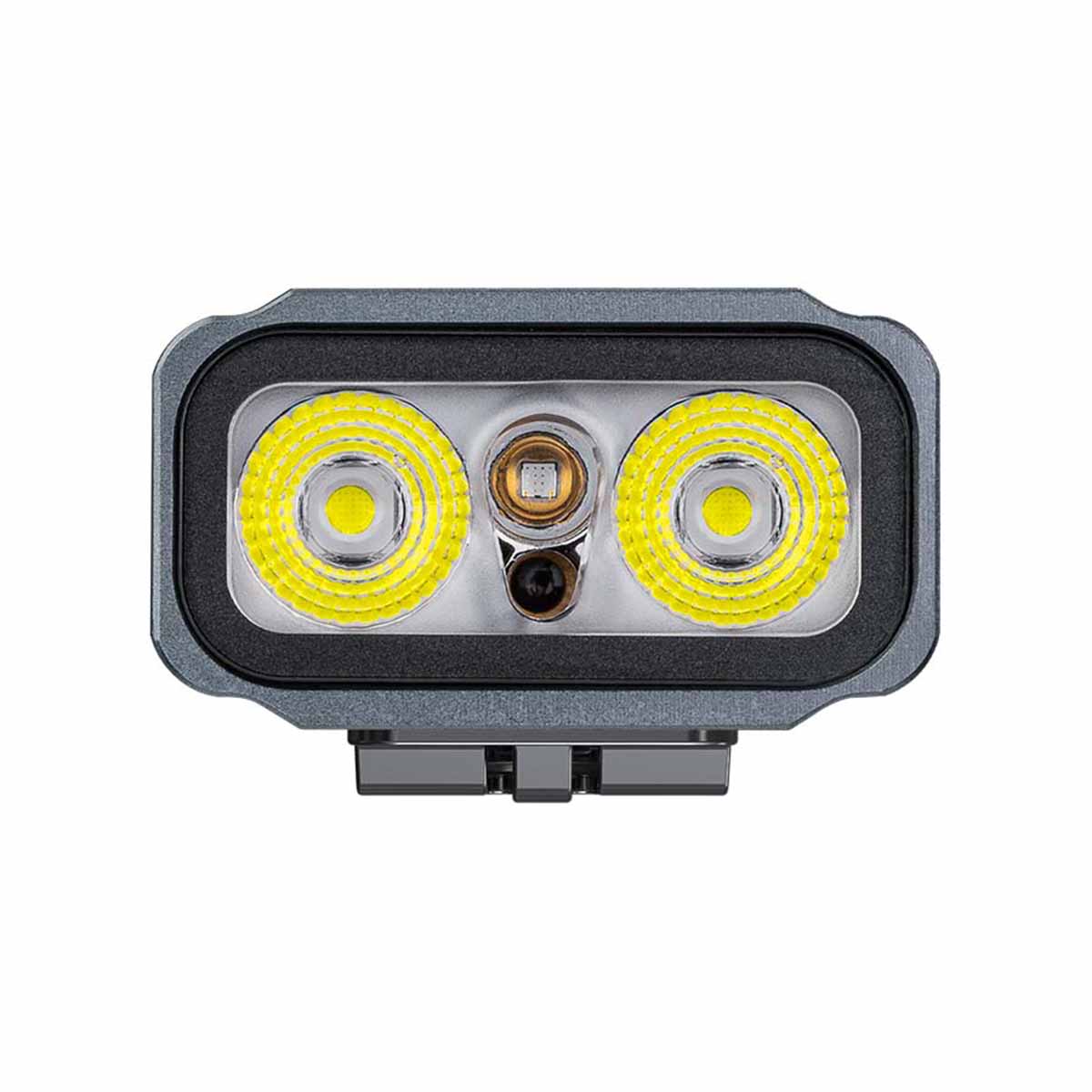 fenix e06r rechargeable edc flashlight dual led lenses