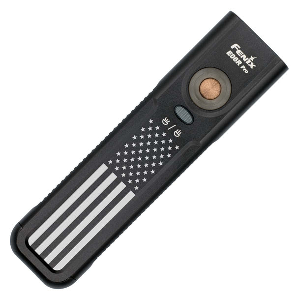 E06R PRO Custom Engraved Flat Flashlight