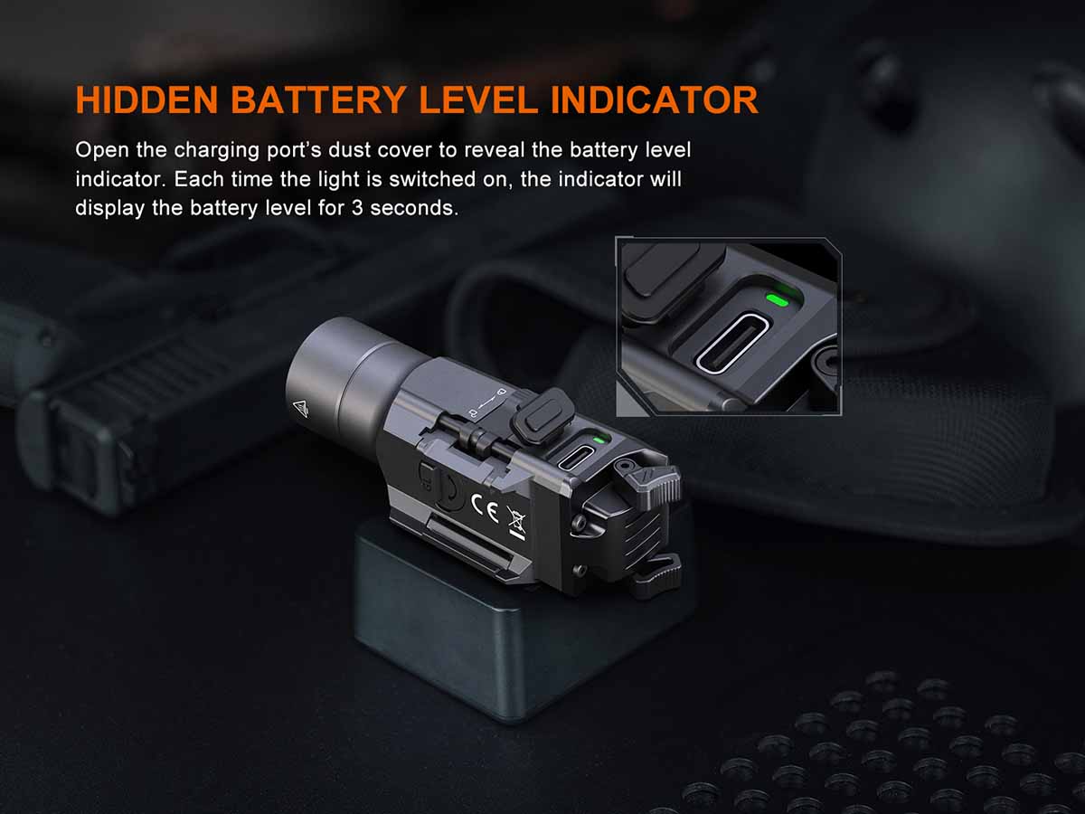 Fenix GL19R V2.0 Tactical Weapon Light