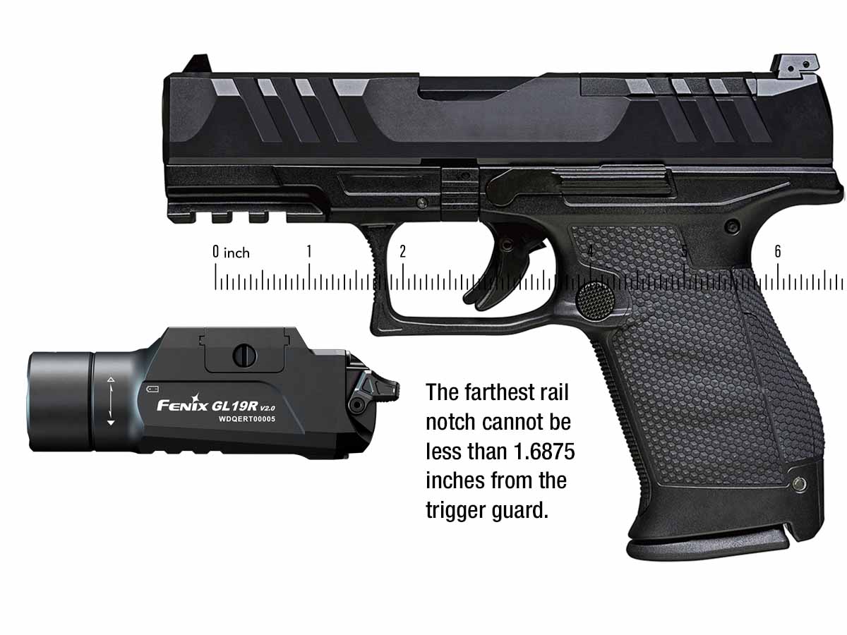 Fenix GL19R V2.0 Tactical Weapon Light