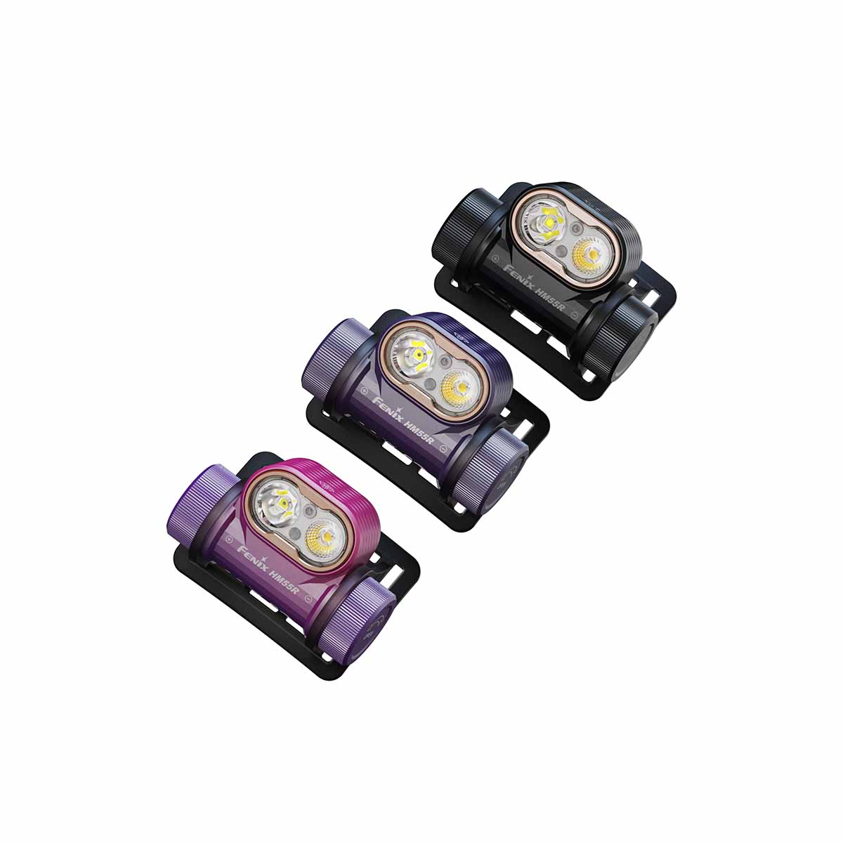 fenix hm55r rechargeable headlamp colors