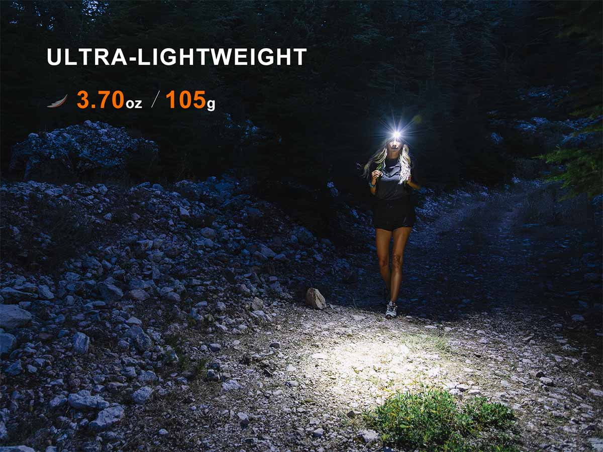  fenix hm55r rechargeable headlamp lightweight
