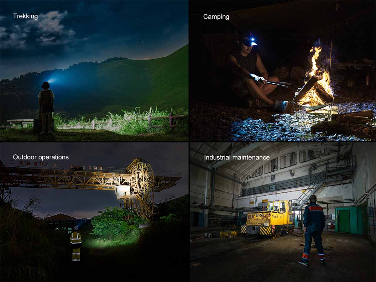 fenix hm60r v2.0 rechargeable headlamp activities