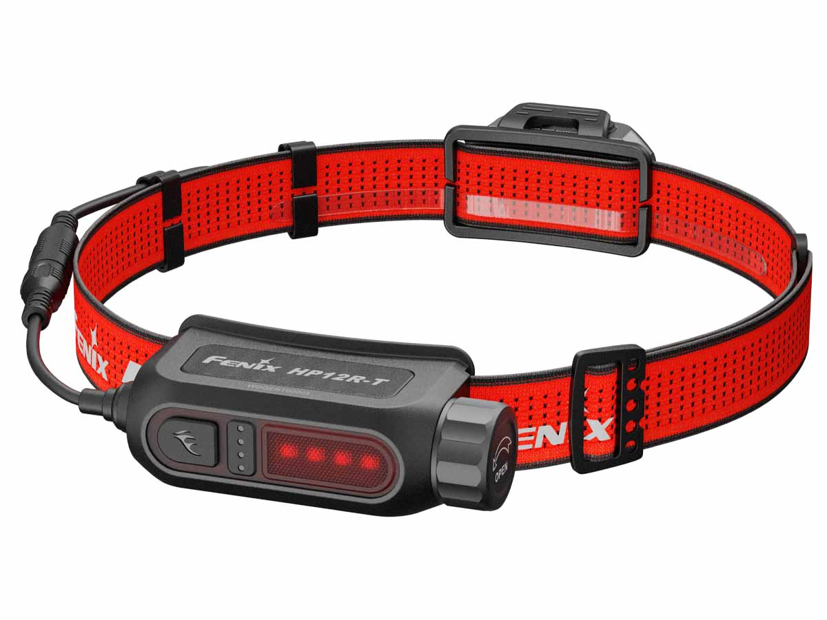 Fenix HP12R-T rechargeable headlamp  back