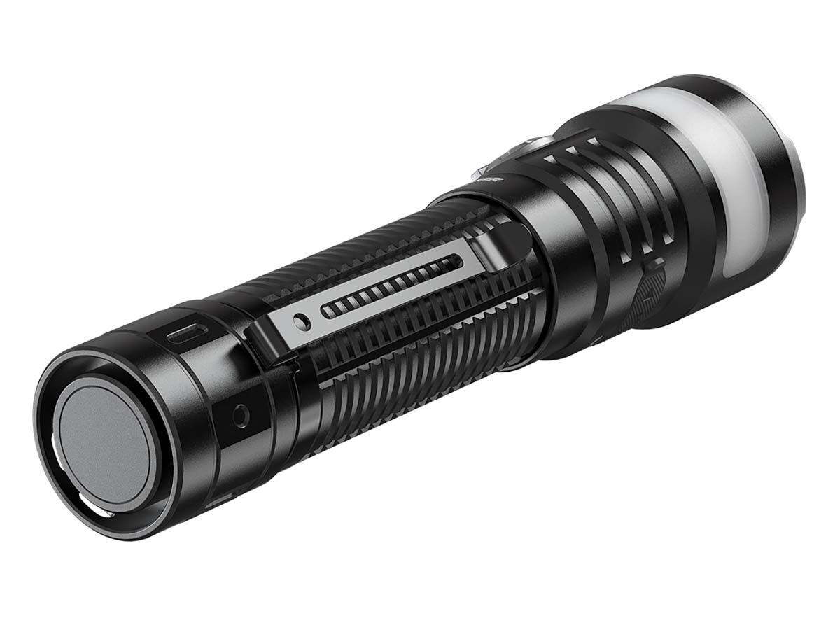 fenix ld35r multipurpose flashlight tail view