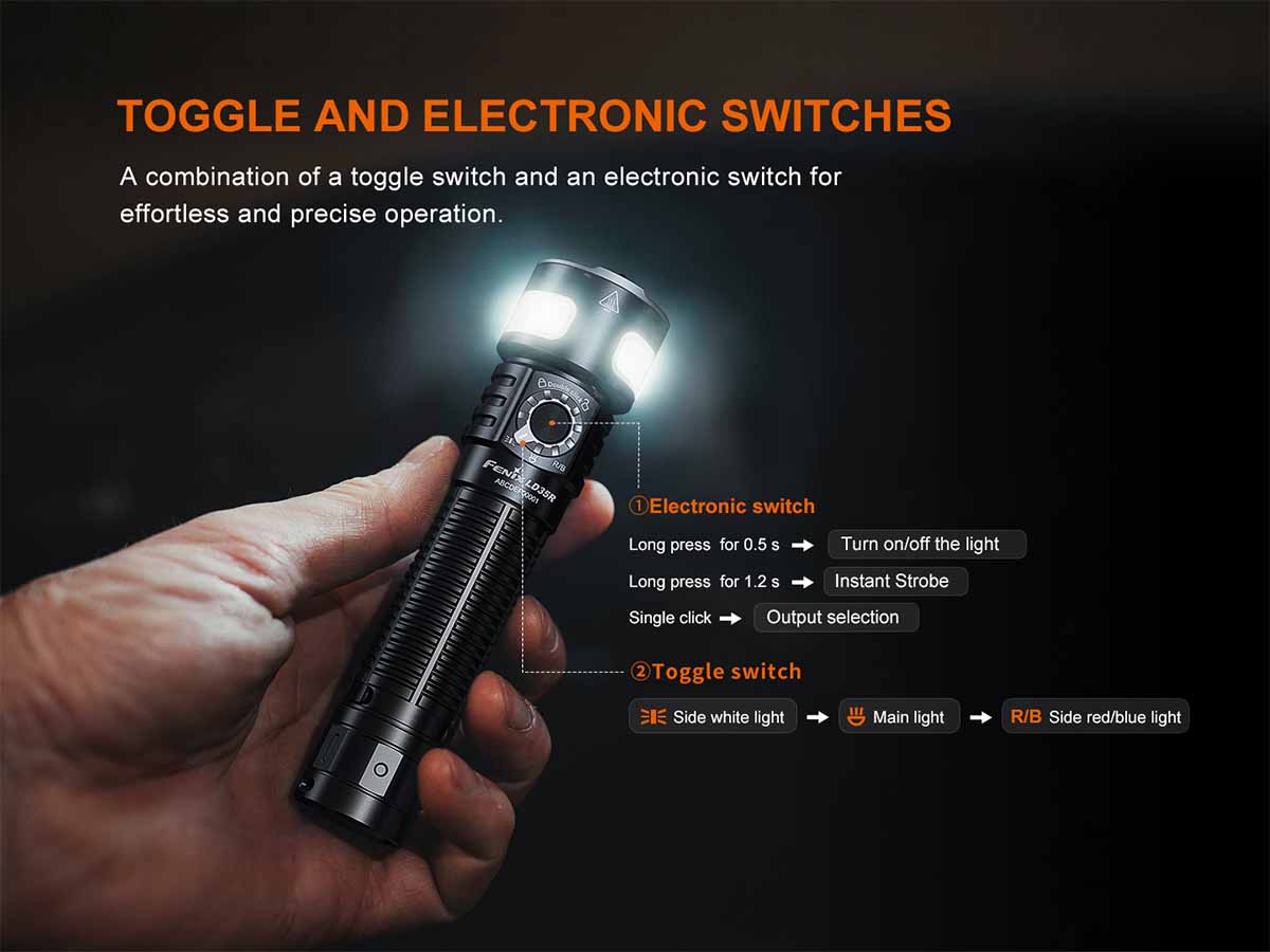 fenix 35 flashlight shu Fenix LD35R Multipurpose Flashlight