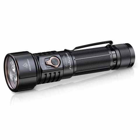 fenix 52uc flashlight E20 V2.0 350 Lumens with 4 Extra AA Batteries and a Lightjunction Battery Case thanks to its handy charging cradle Fenix UC52 XHP70 - flashlight