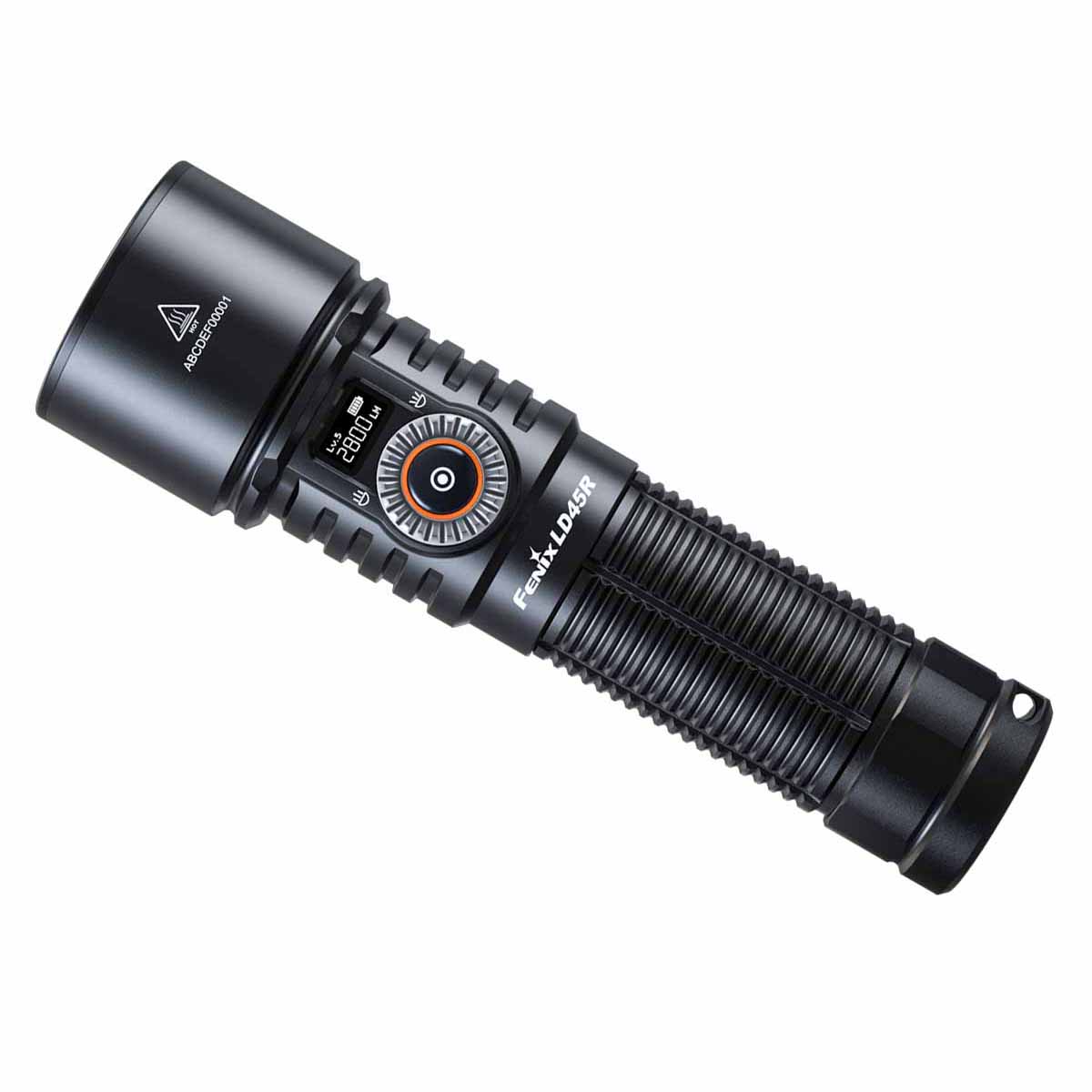 fenix ld45r adjustable beam flashlight side