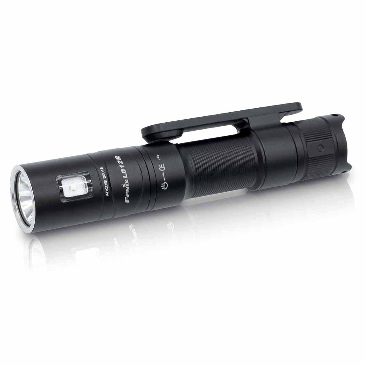 fenix d cell flashlight Fenix LD12R Rechargeable EDC Flashlight
