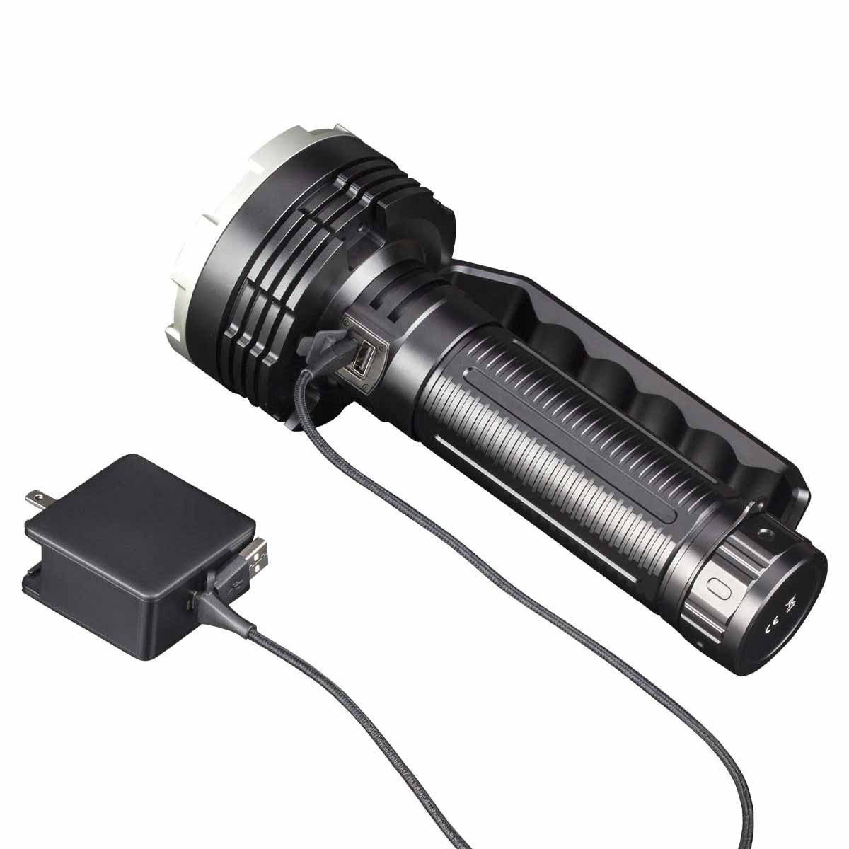 fenix lr80r flashlight 18000 lumen spotlight modes rechargeable