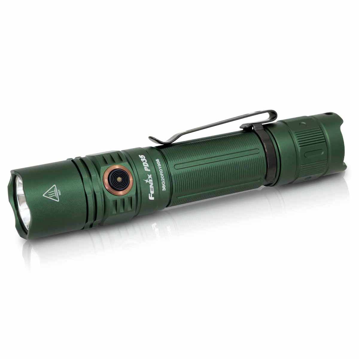 fenix pd35 v3 flashlight green