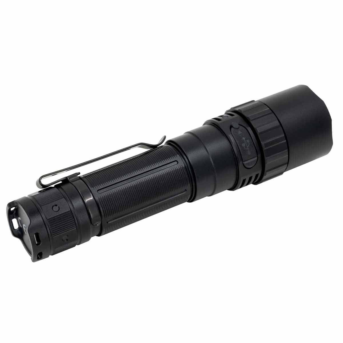 fenix pd40r v3.0 rechargeable flashlight back side