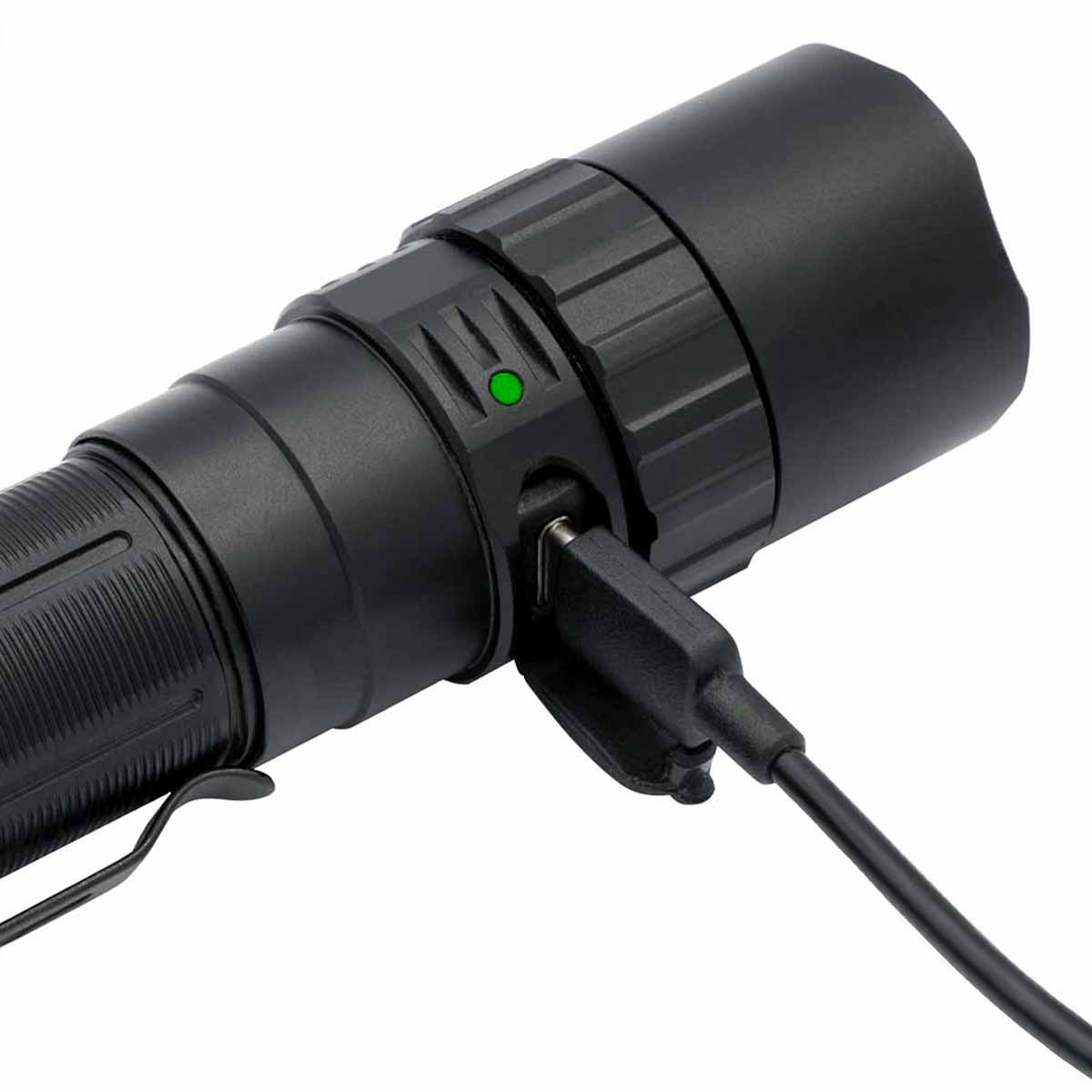 fenix pd40r v3.0 rechargeable flashlight usb type c rechargeable