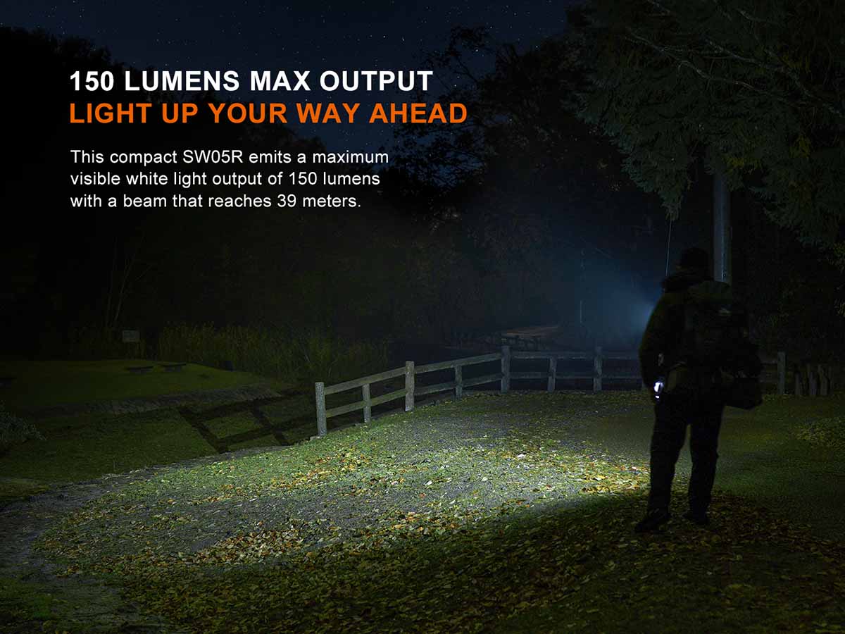 Fenix SW05R RED Clip On Flashlight With Red Light Fenix Lighting fenix-sw05r-red-clip-on-flashlight-with-red-light-fenix-lighting