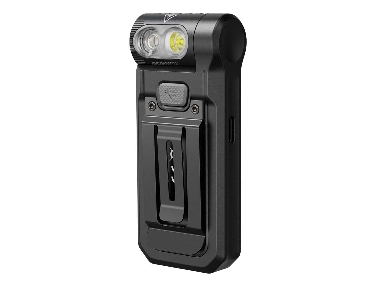 Fenix SW05R-UV Clip On Flashlight with UV Light - Fenix Lighting