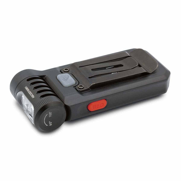 fenix sw05r red clip on flashlight