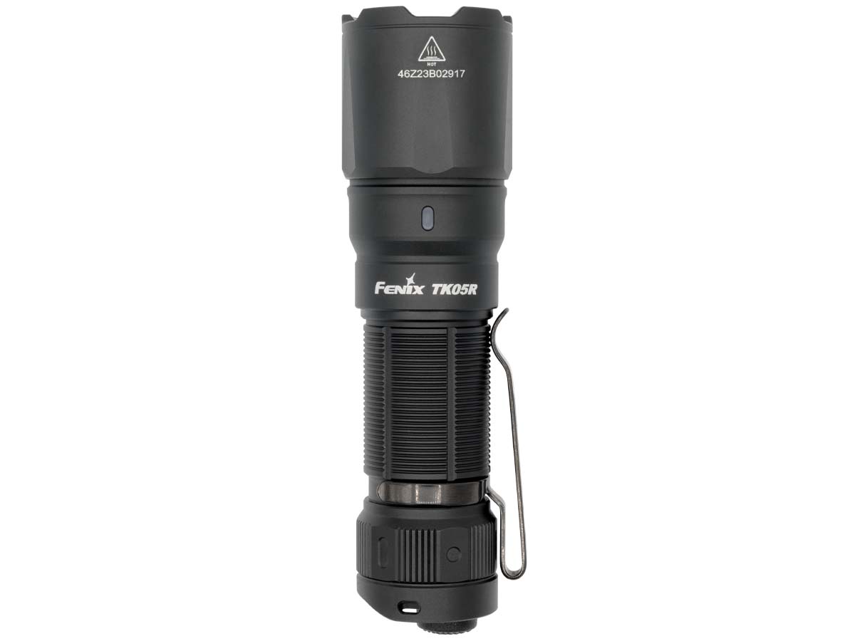 fenix tk05r tactical edc flashlight front side