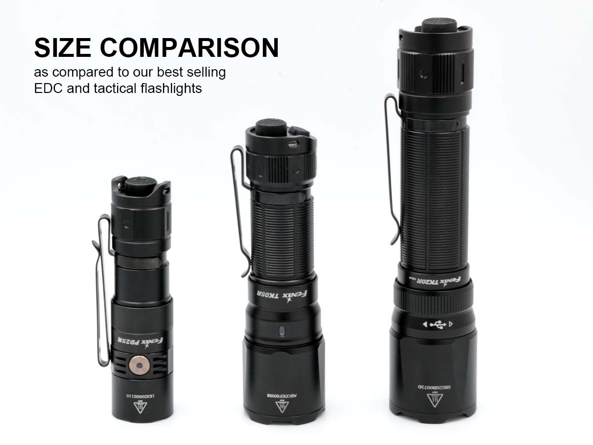best fenix flashlight for camping Fenix TK05R Compact Tactical EDC Flashlight
