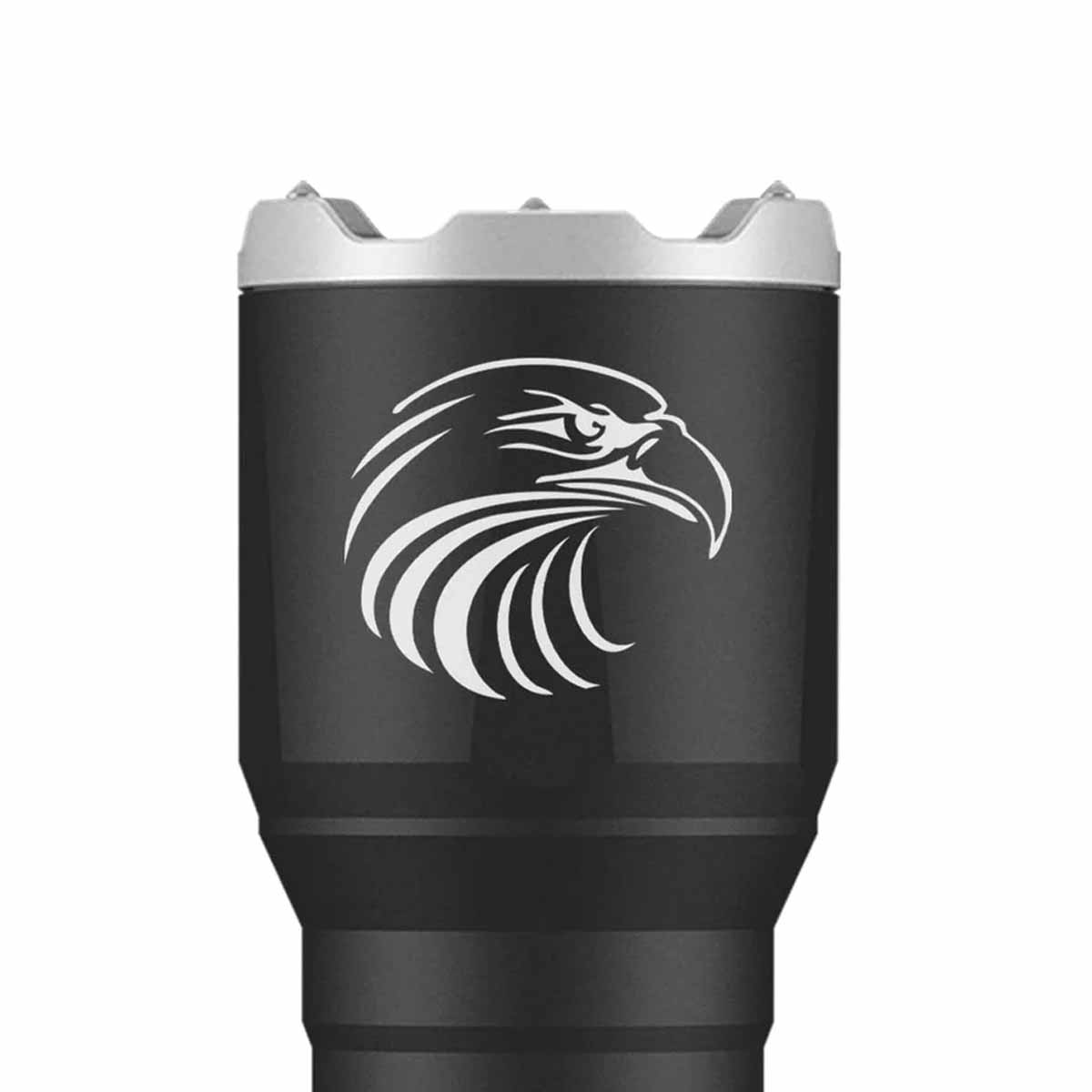 Fenix TK17 flashlight eagle engraving on flashlight head