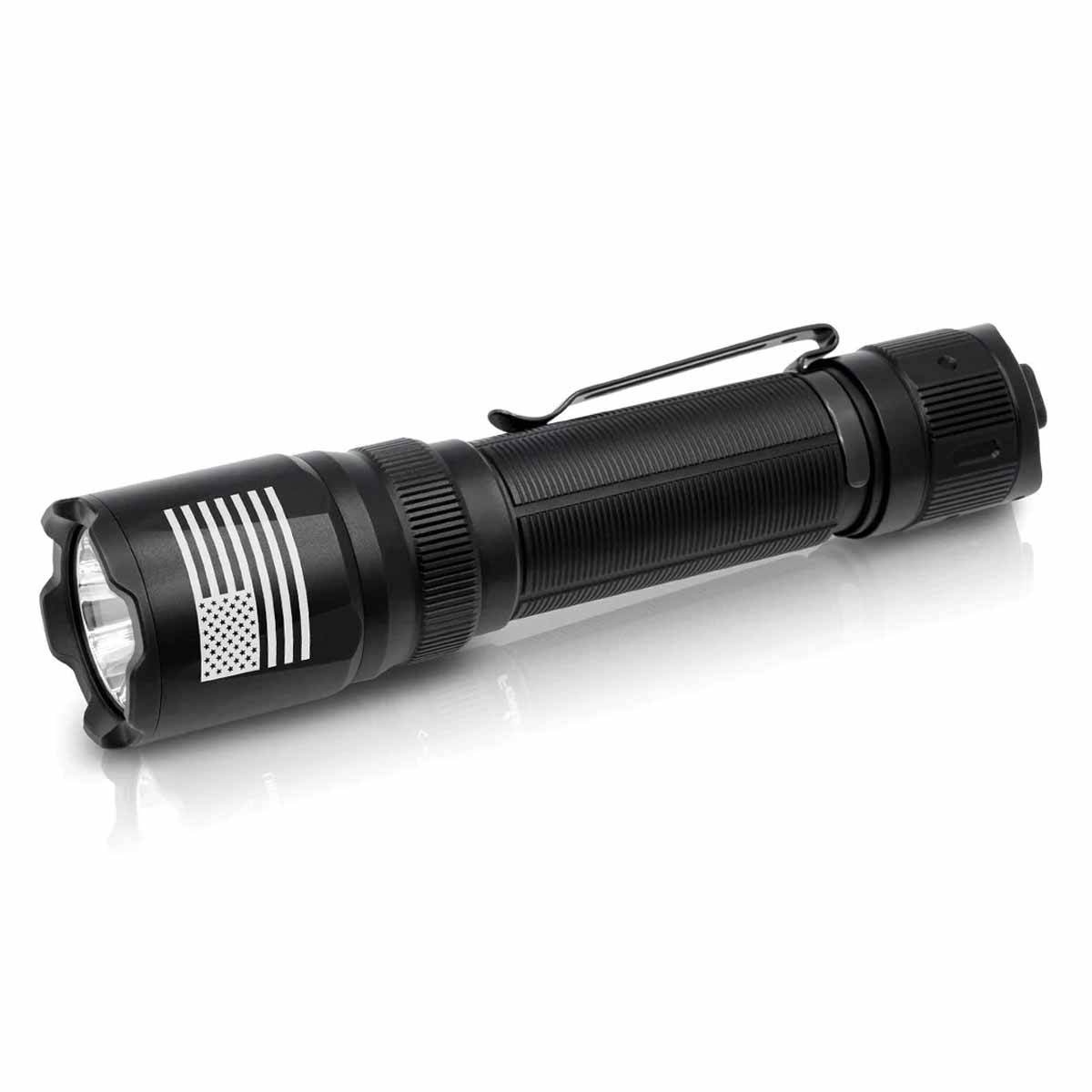 fenix TK20R custom engraved flashlight flag