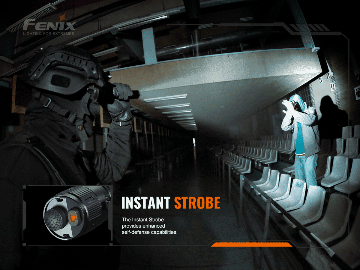 Fenix TK20R V2.0 Rechargeable Tac Flashlight - Fenix Lighting