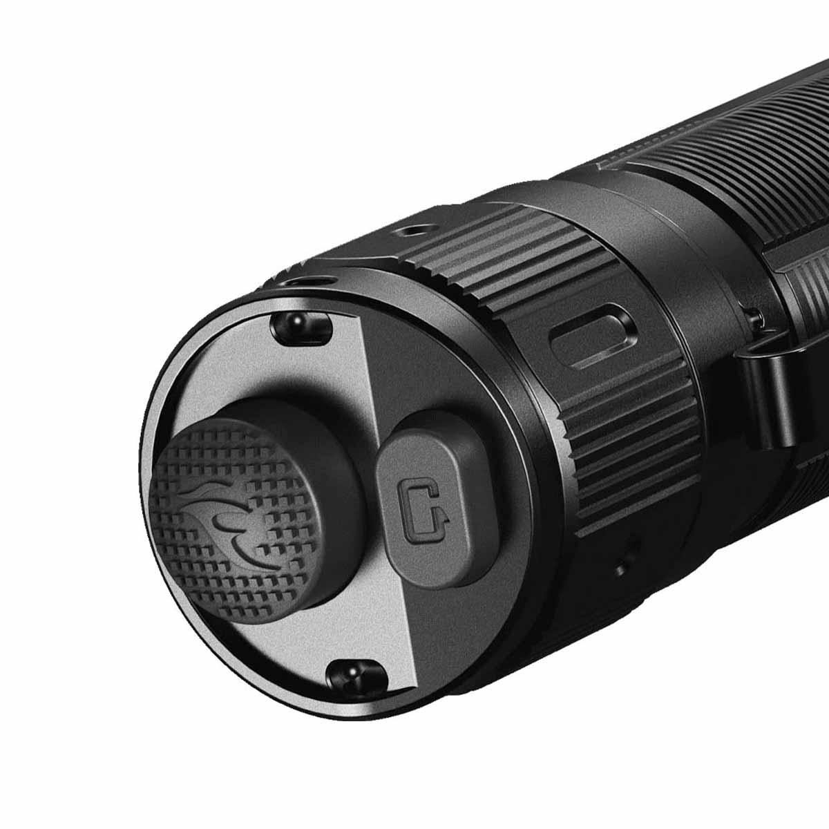 fenix tk20rv2 rechargeable tac flashlight tail switches
