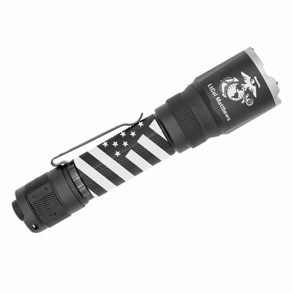 fenix tk21r personalized tactical flashlight custom engraving