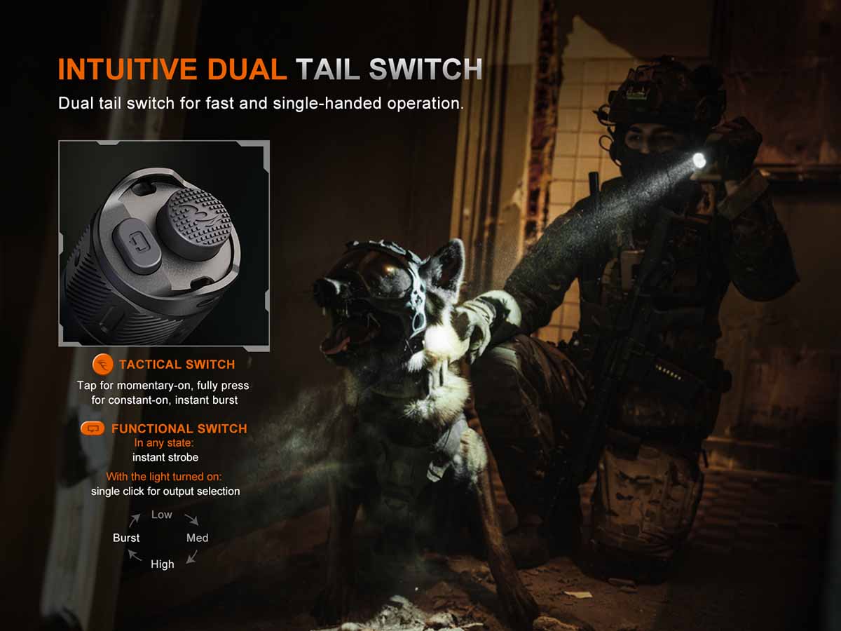 Fenix TK21R Custom Engraved Flashlight