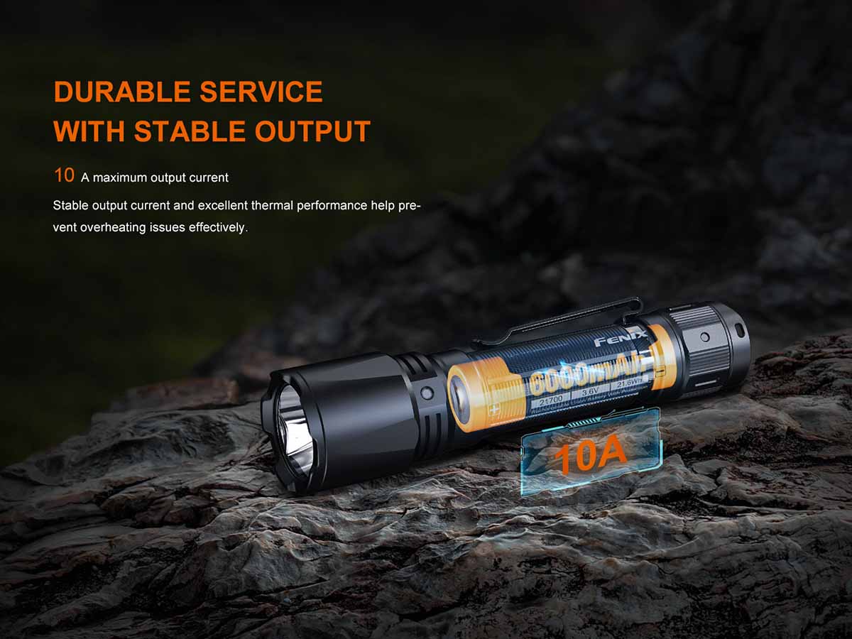 Fenix ARB-L21-6000 Rechargeable 21700 Li-ion Battery Fenix ARB-L21-6000 Rechargeable 21700 Li-ion Battery