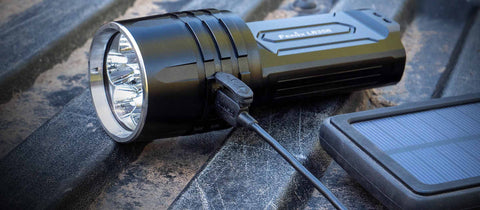 Fenix rechargeable flashlights