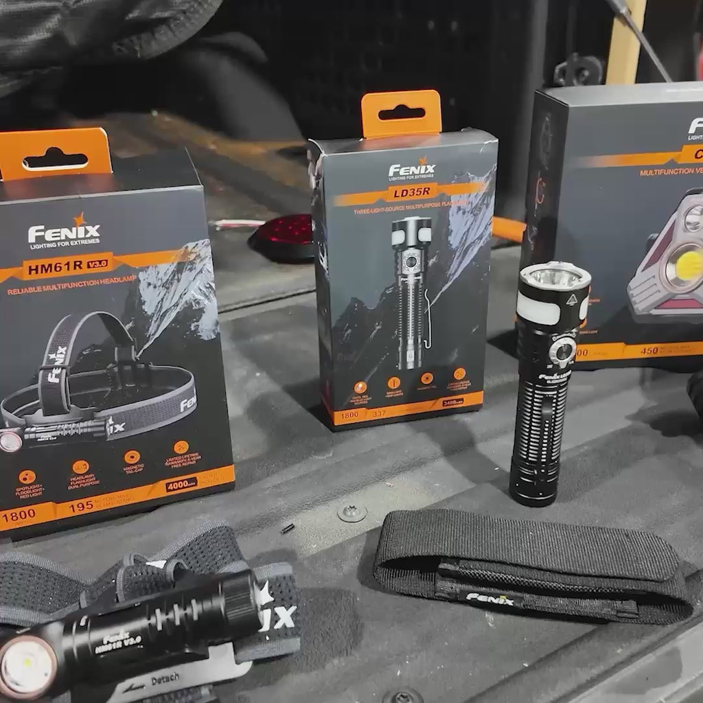 Fenix LD35R Multipurpose Flashlight - Fenix Lighting