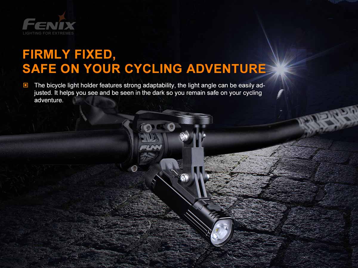 fenix flashlight bike mount Fenix ALD-10 Quick Release Bike Mount with GoPro Mount Adapter