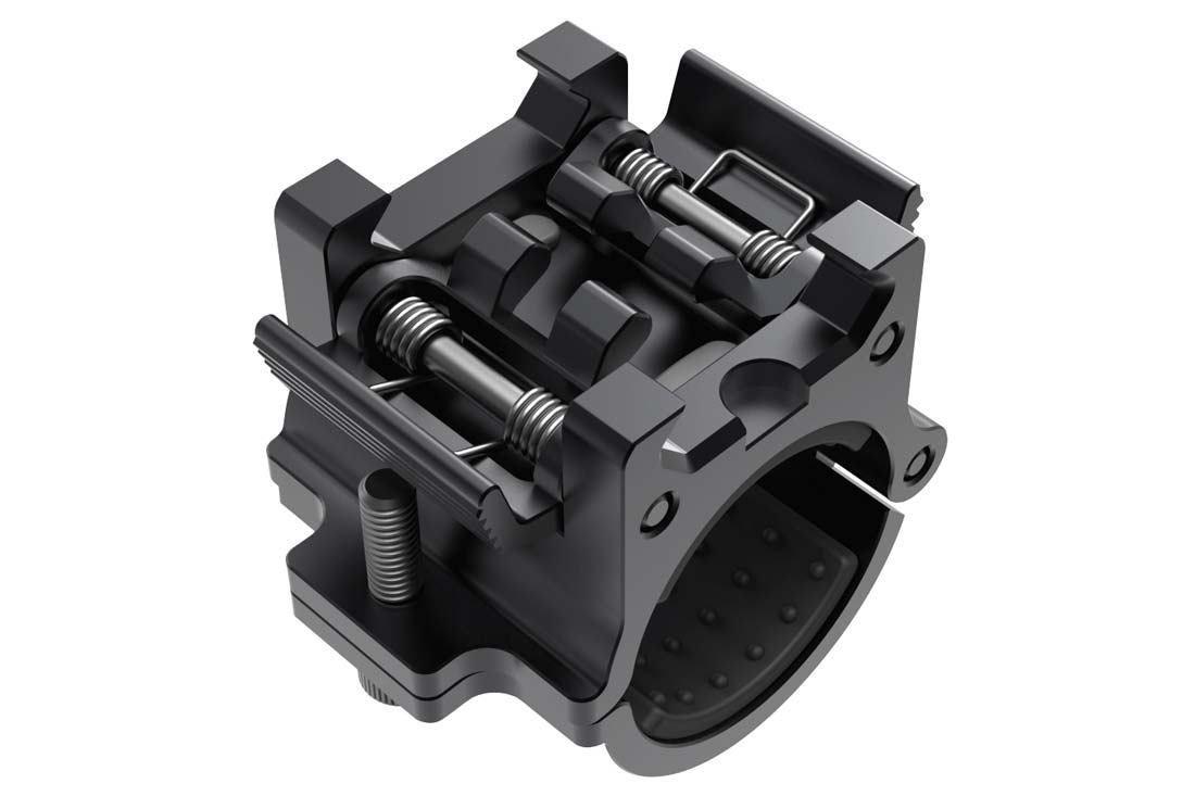 Fenix ALG-00 Flashlight Rail Mount bottom clips