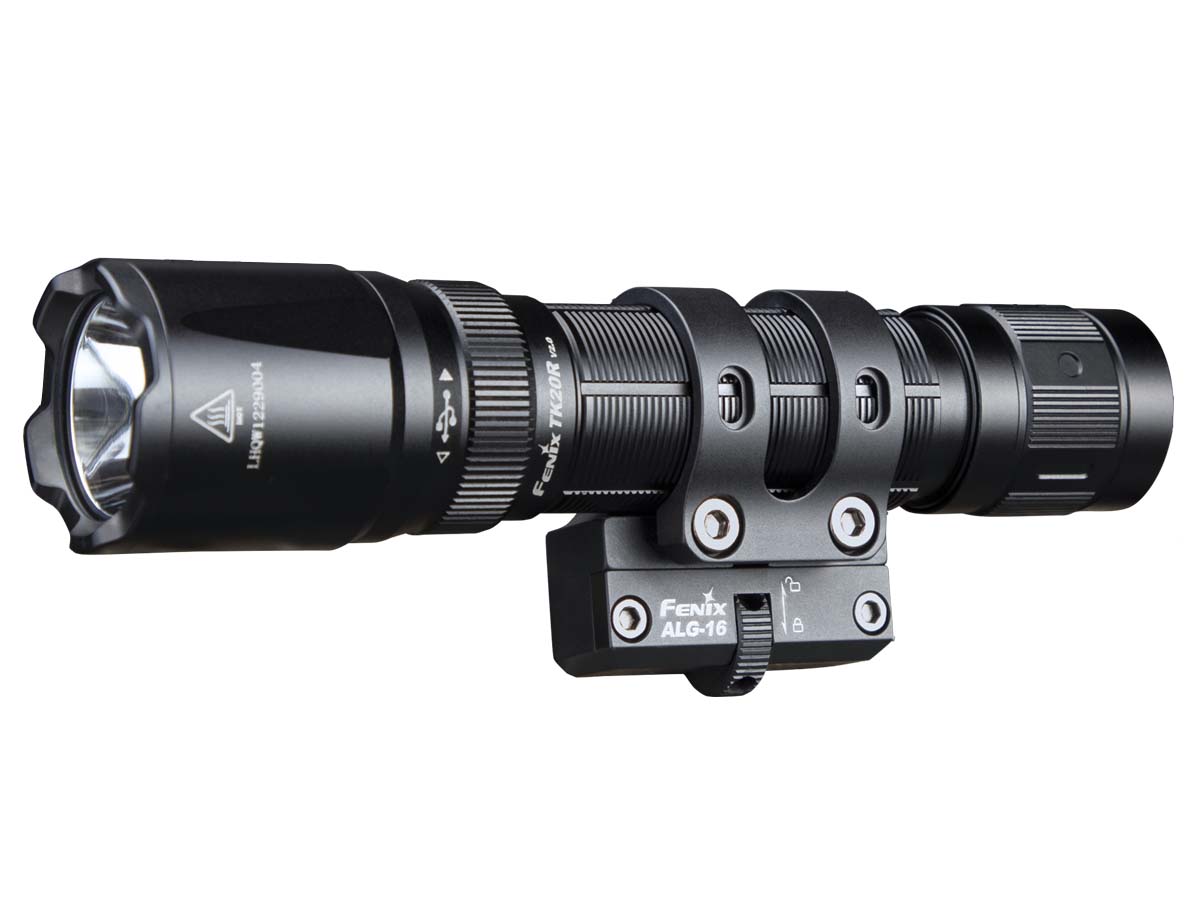 fenix alg-16 flashlight m-lok rail mount light