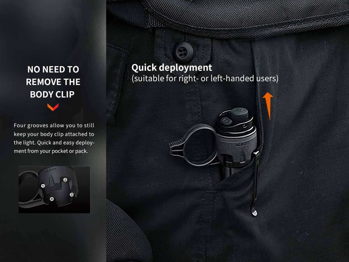 fenix alr-01 tactical flashlight ring Fenix ALR-01 Tactical Flashlight Ring