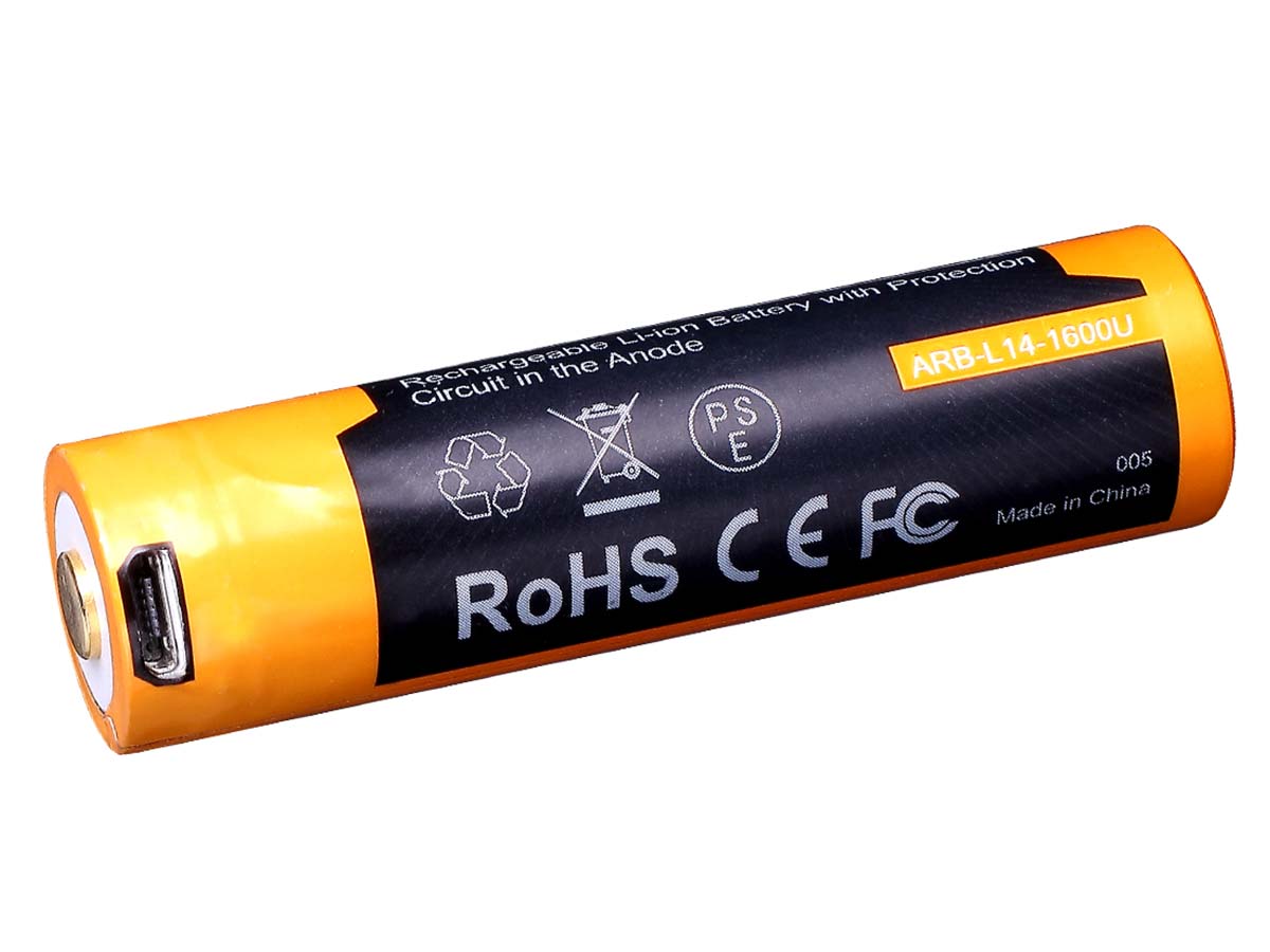 fenix arb-l14-1600u rechargeable battery usb port