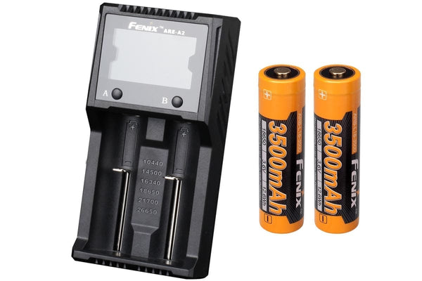 are a2 battery charger 3500 18650 batteries