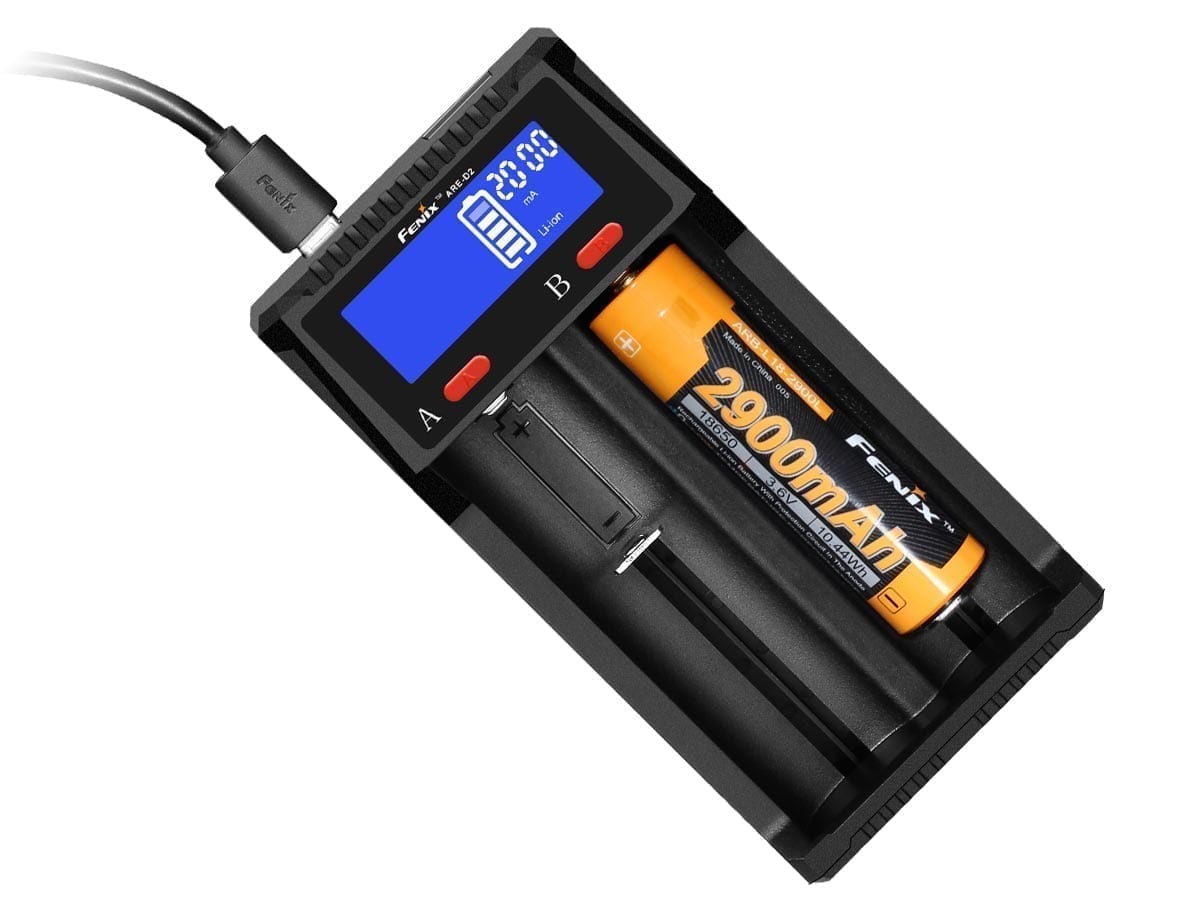 ARE-D2 Battery Charger charging