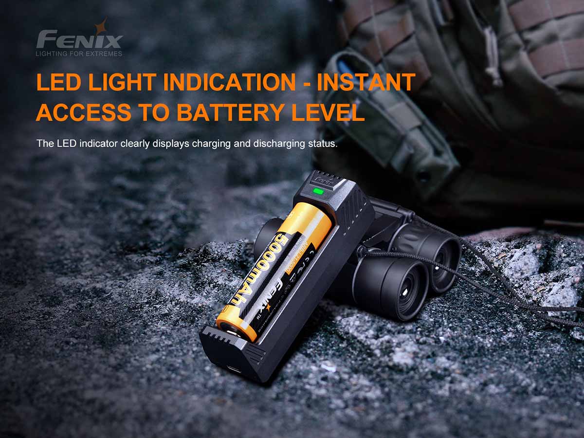 fenix flashlight are-x1 charging kit Fenix ARE-X1 V2.0 Battery Charger