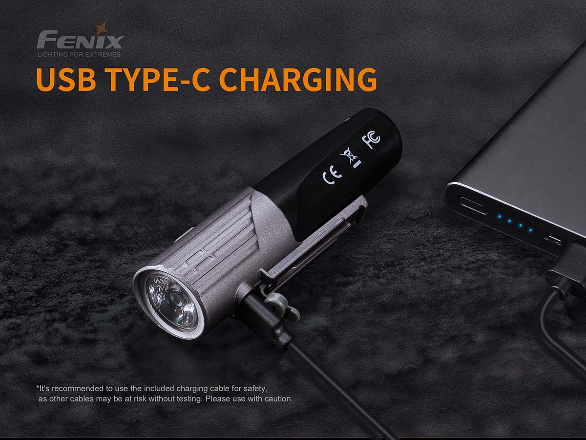 fenix bc21r v2 bike light usb rechargeable