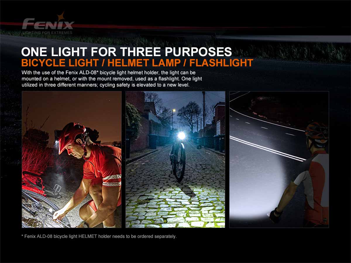 Fenix BC21R V3.0 Rechargeable Bike Light - DISCONTINUED