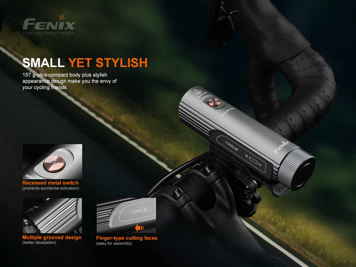 Fenix BC21R V3.0 Rechargeable Bike Light - DISCONTINUED
