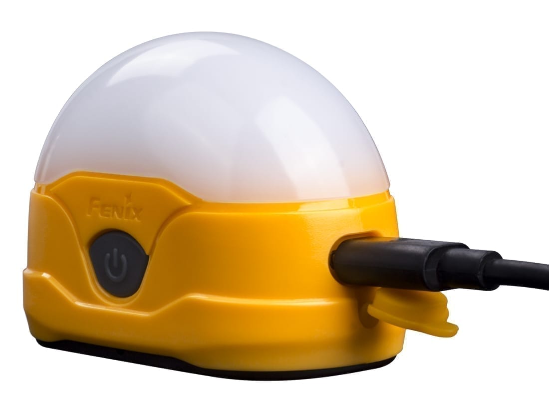 fenix cl20r rechargeable lantern usb cable