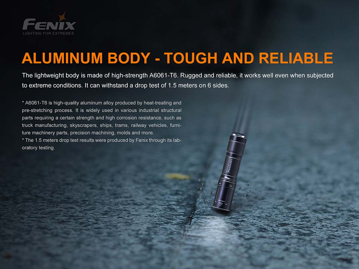 fenix 1 aaa flashlight Fenix E01 V2.0 AAA Flashlight Blue