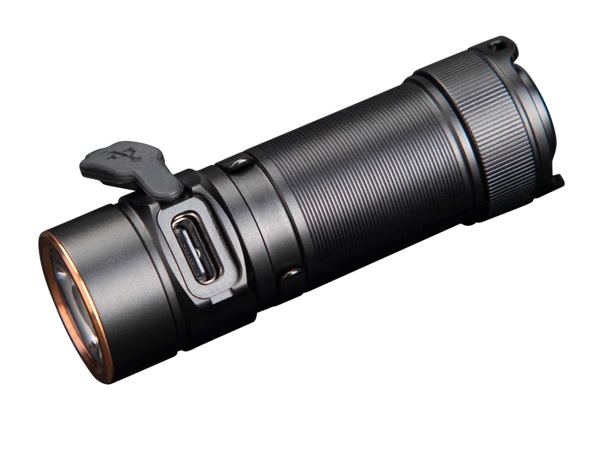 fenix e18r v2 rechargeable flashlight usb port