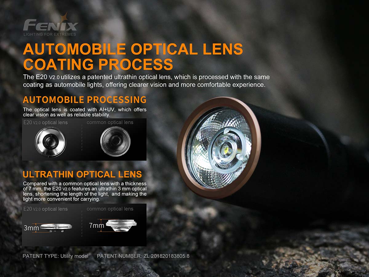 Fenix E20 V2.0 AA Flashlight Fenix E20 V2.0 AA Flashlight