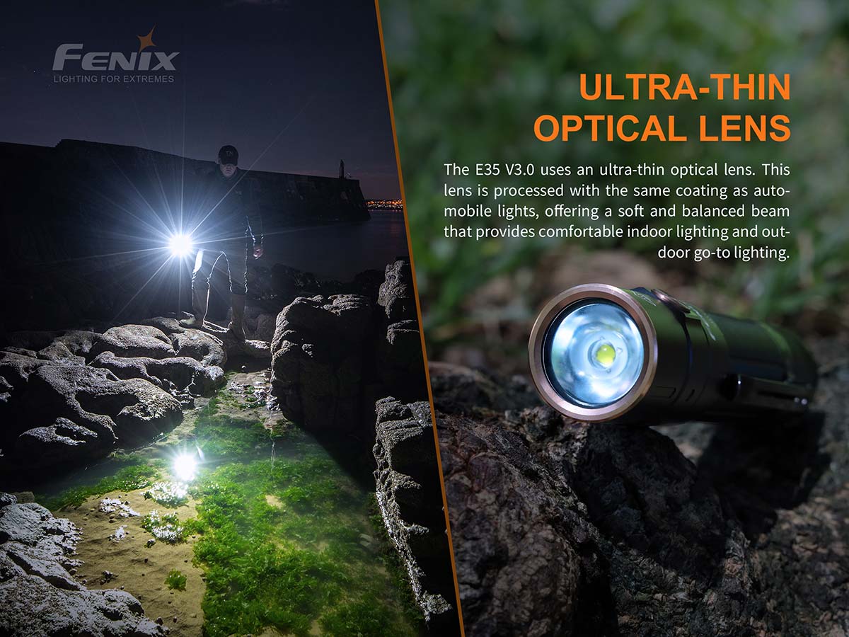 Fenix E35 V3.0 Flashlight - DISCONTINUED - Fenix Lighting