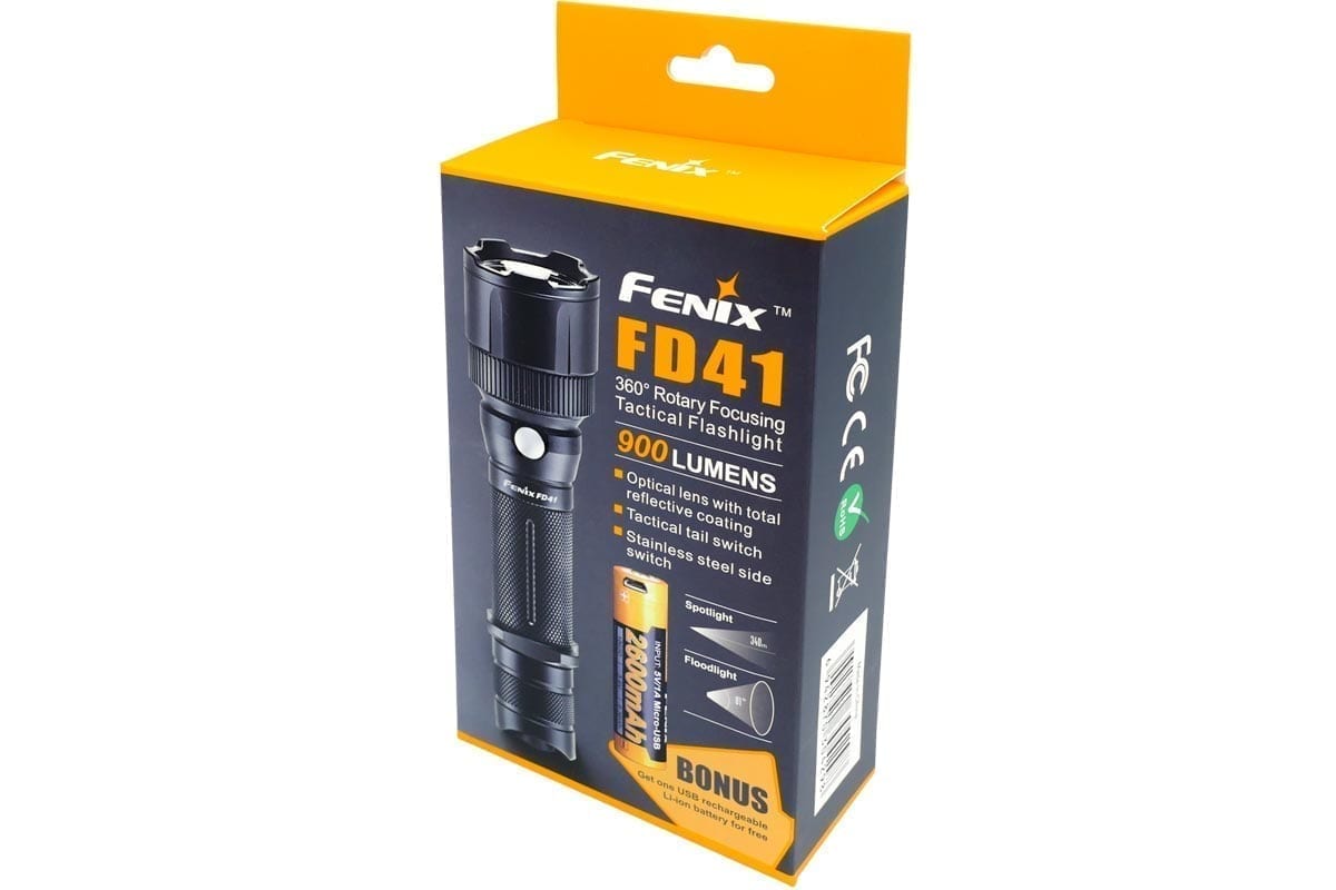 FD41 flashlight new package