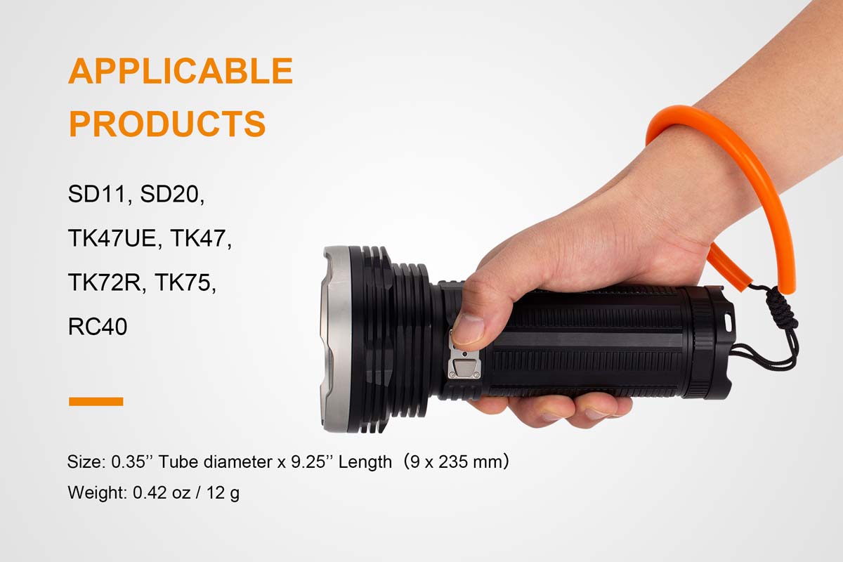 fenix ALL-01 flashlight lanyard compatability